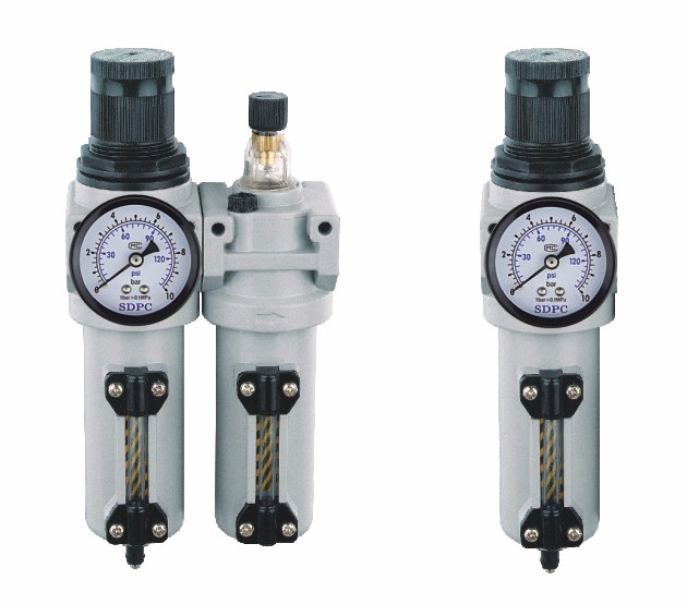 QFC系列過濾調(diào)壓器+油霧器+過濾調(diào)壓器
